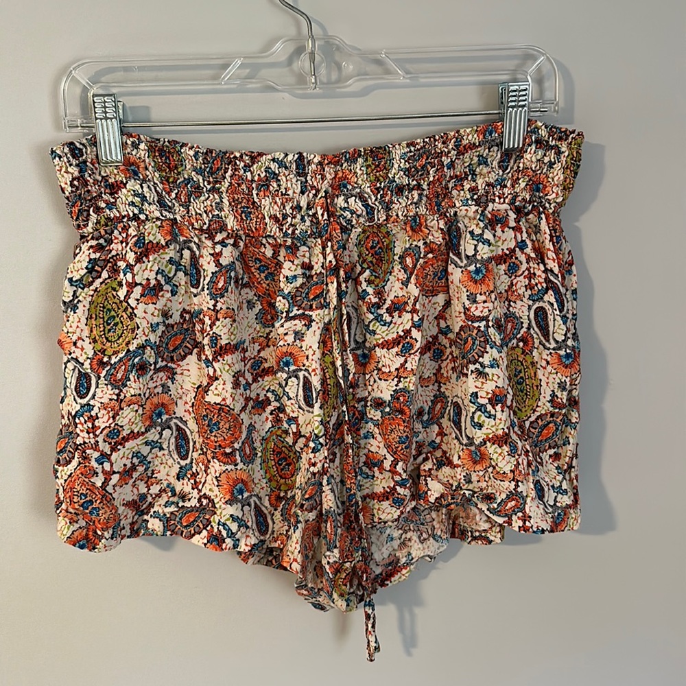 Paisley pattern shorts